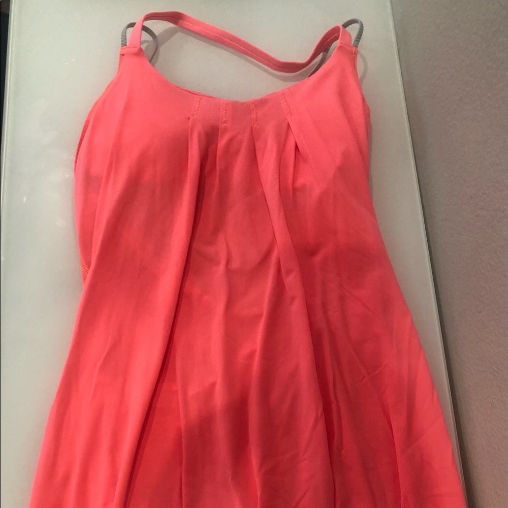 Lululemon light support built in bra yoga top